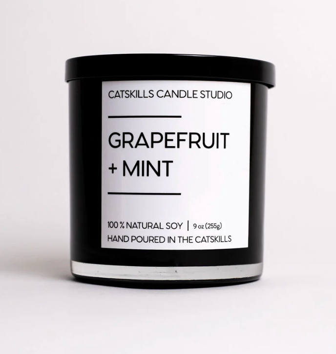 Grapefruit + Mint Candle