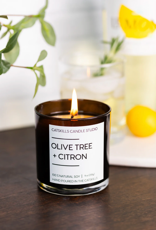 Olive Tree + Citron Candle