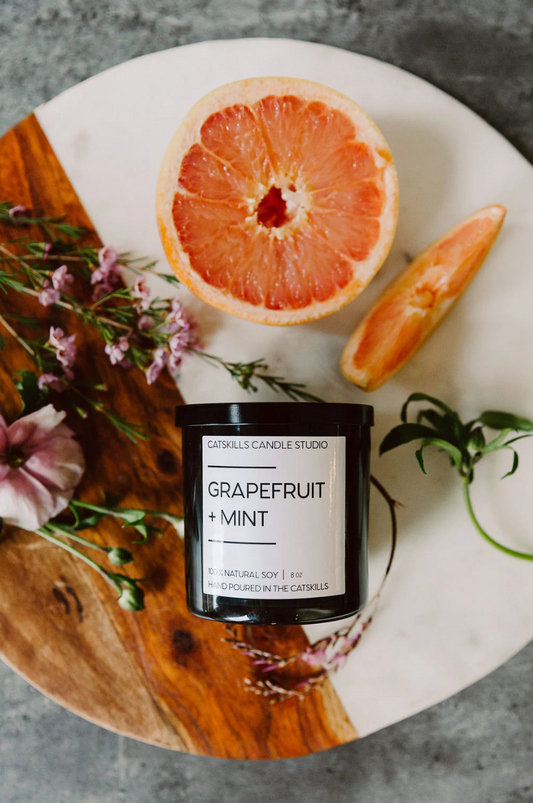 Grapefruit + Mint Candle