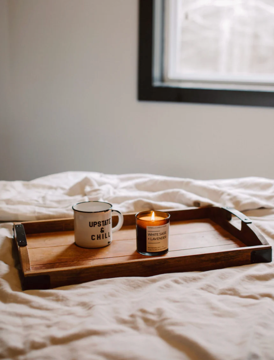 White Sage + Lavender Candles