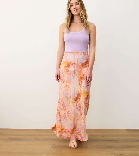 Gabrielle Maxi Slip Skirt