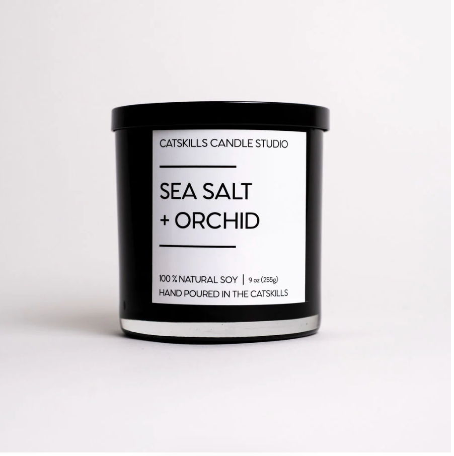Sea Salt + Orchid Candle