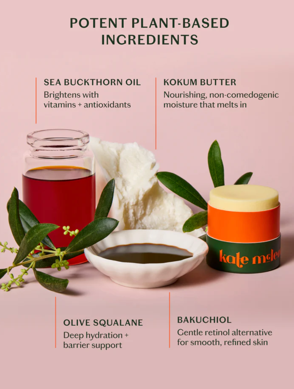 Kate McLeod Solid Face Balm | stick