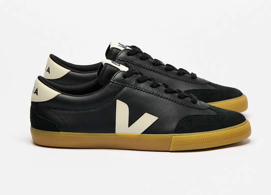 VEJA Volley O.T. Leather Black Pierre
