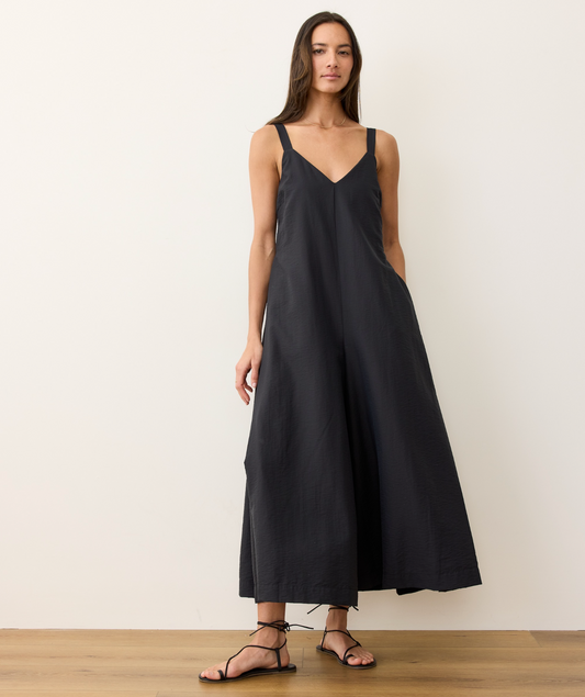 Cari V-Neck Jumpsuit | Black
