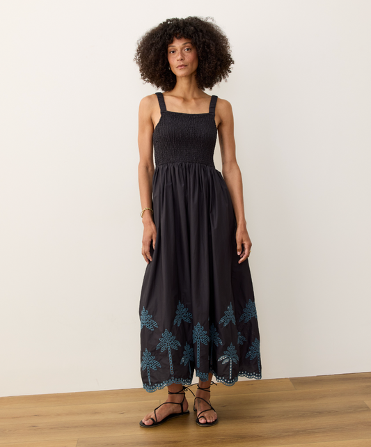 Selene Eyelet Maxi Dress