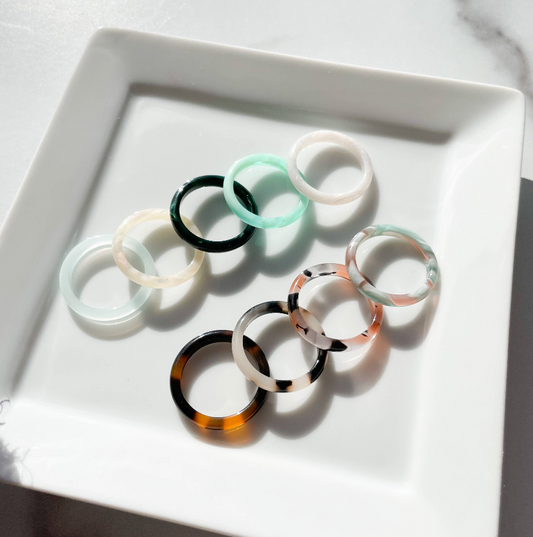 Round Rings Stacking Rings