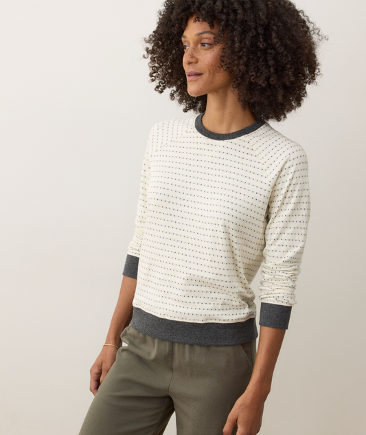 Reversible Raglan | Heather Grey