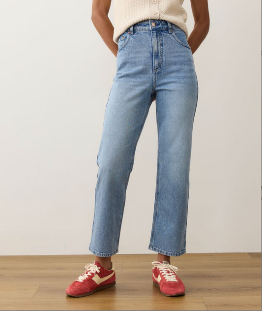 Charlie Denim Straight Pant