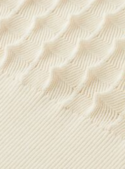 Textured Fitted Pullover