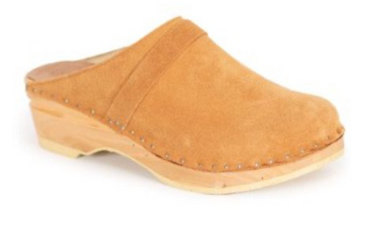 Da Vinci | Toffee Suede Clog 116