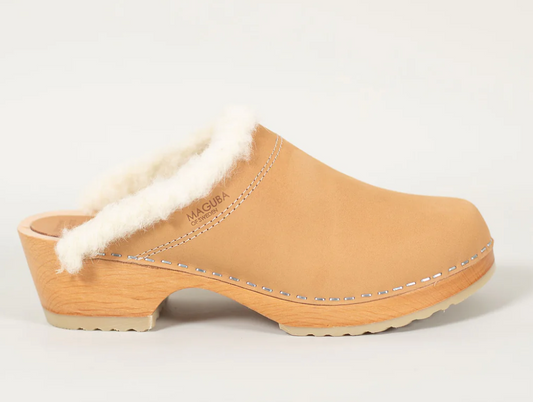 Maguba Oslo Light Tan Clog