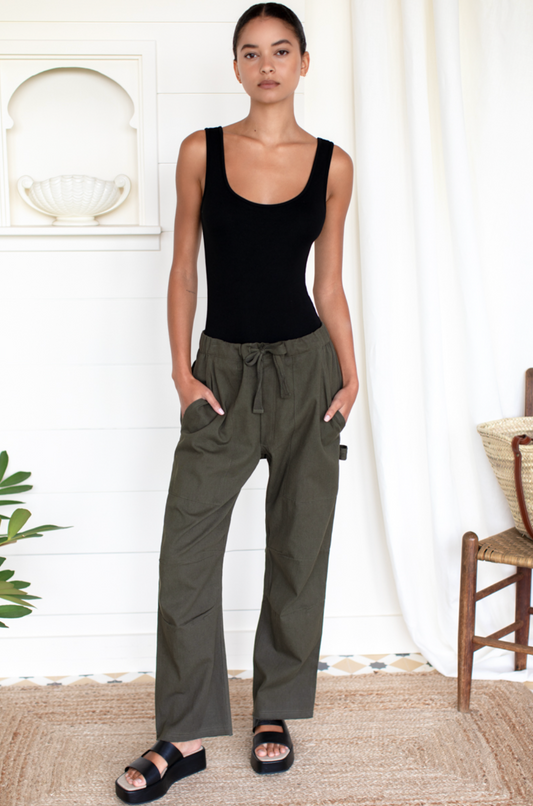 Emerson Fry Family Cargo Pant - Moss
