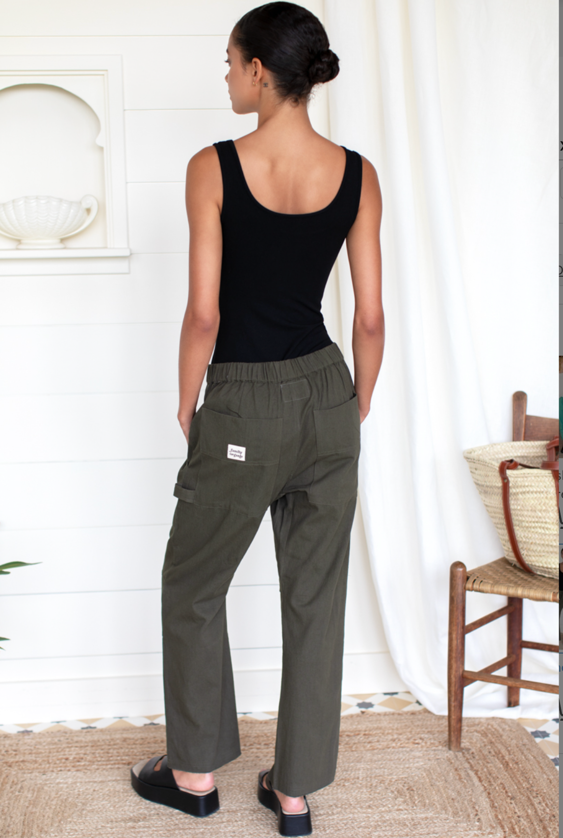 Emerson Fry Family Cargo Pant - Moss