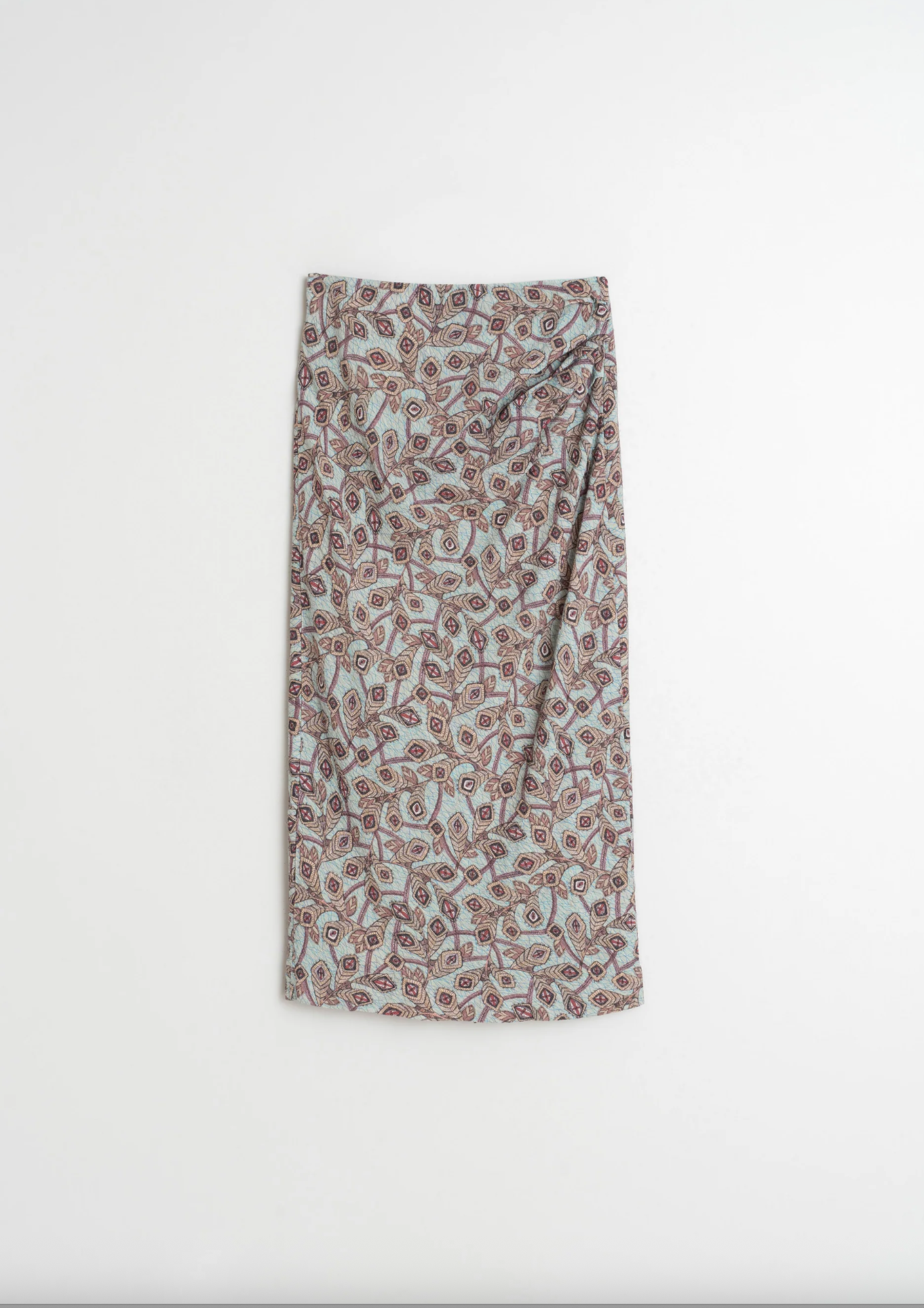 Midi Pencil Skirt | Agua