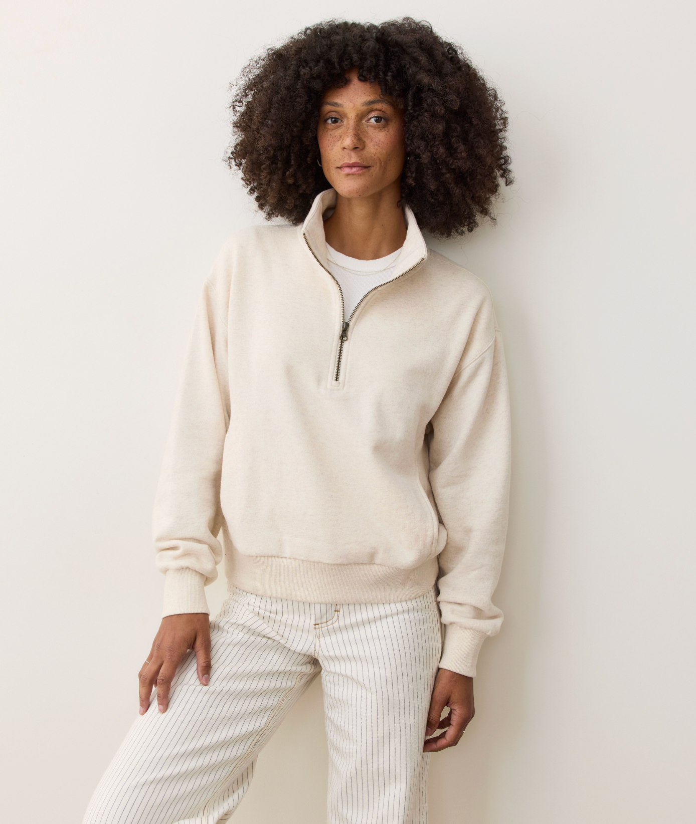 Cloud 9 Fleece Half Zip | Oatmeal Heather