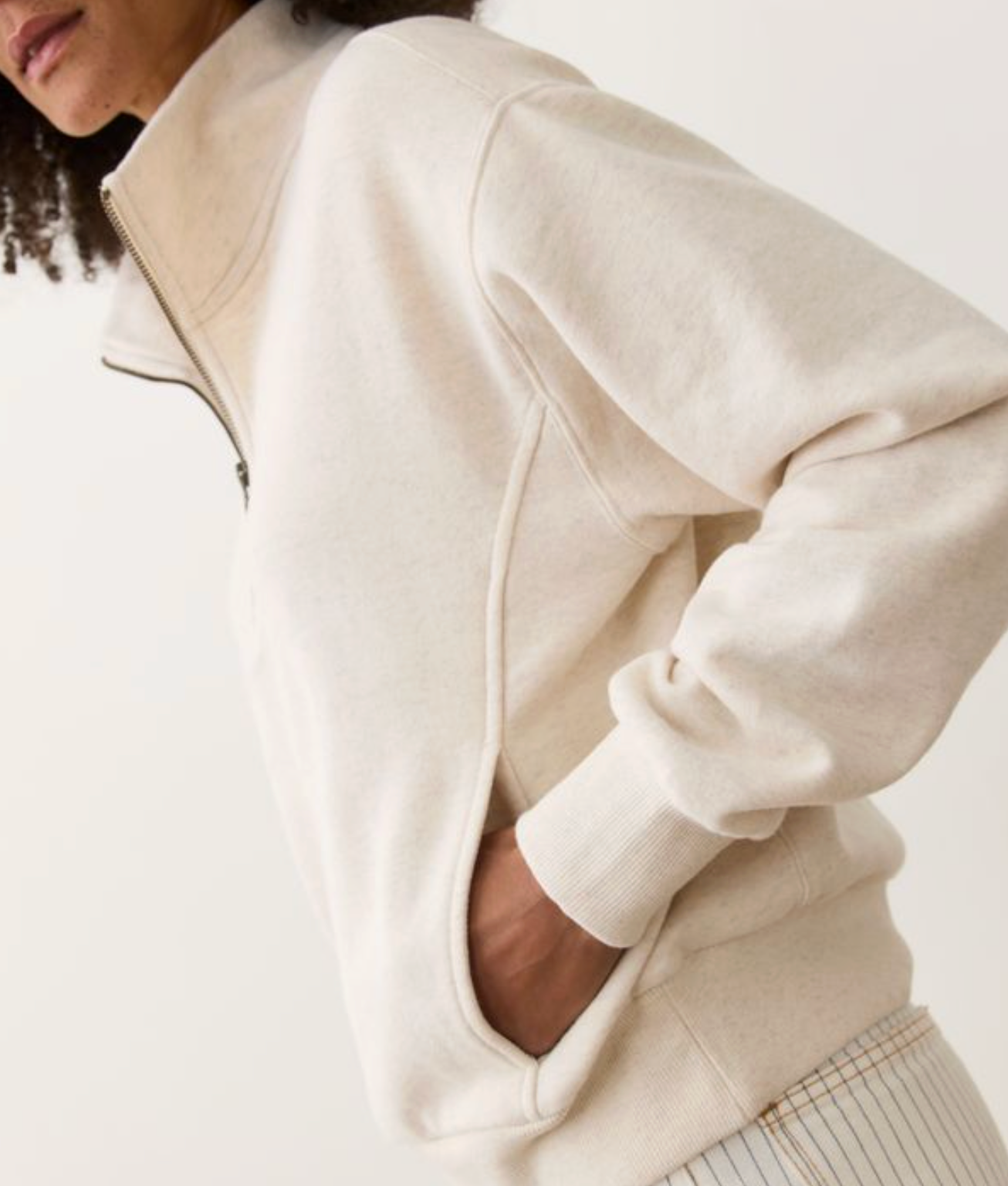 Cloud 9 Fleece Half Zip | Oatmeal Heather