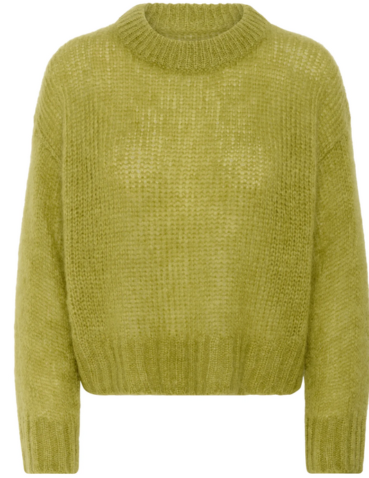 Sille Pullover | Green Olive