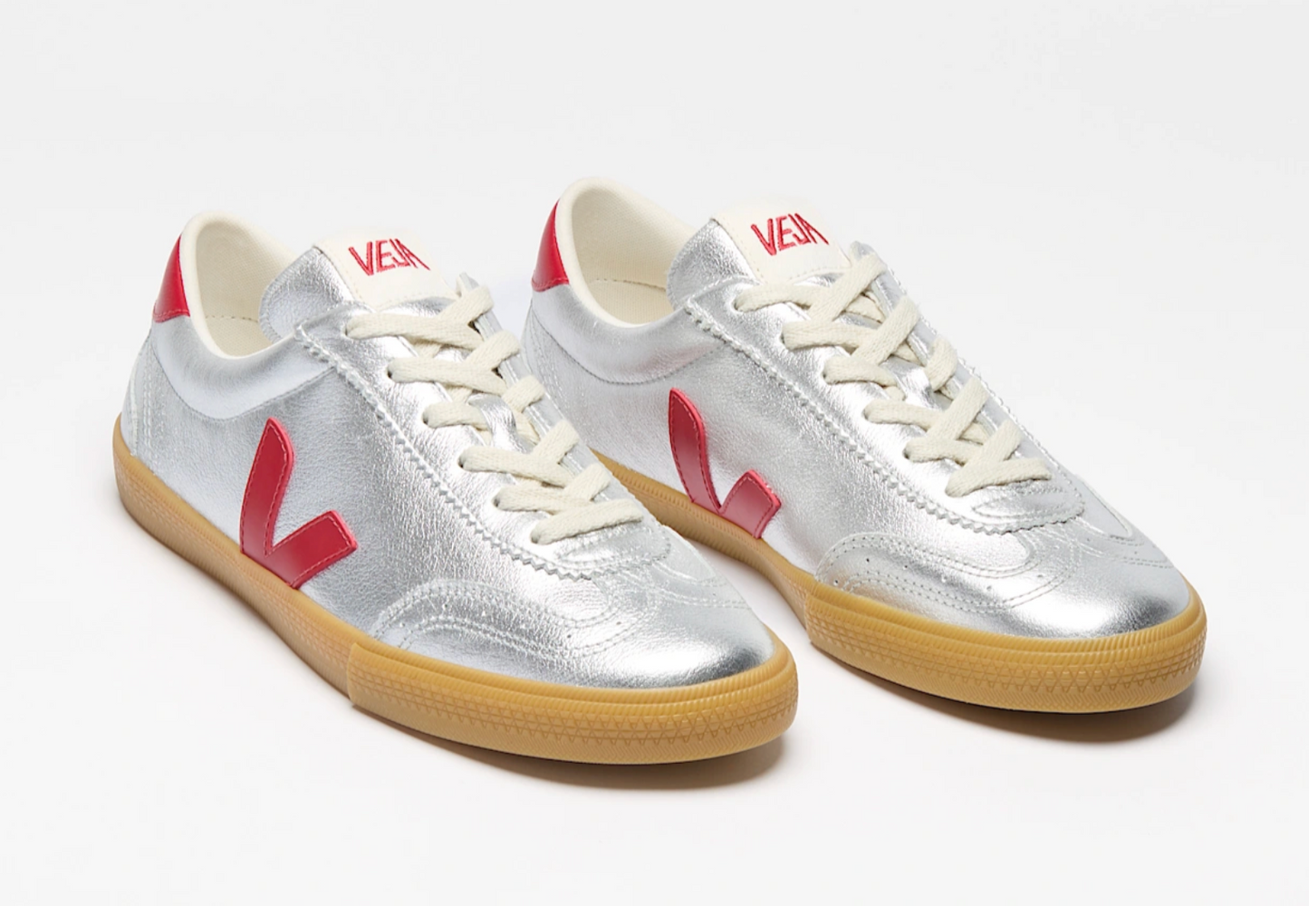 VEJA Volley O.T. Leather Silver Pepper