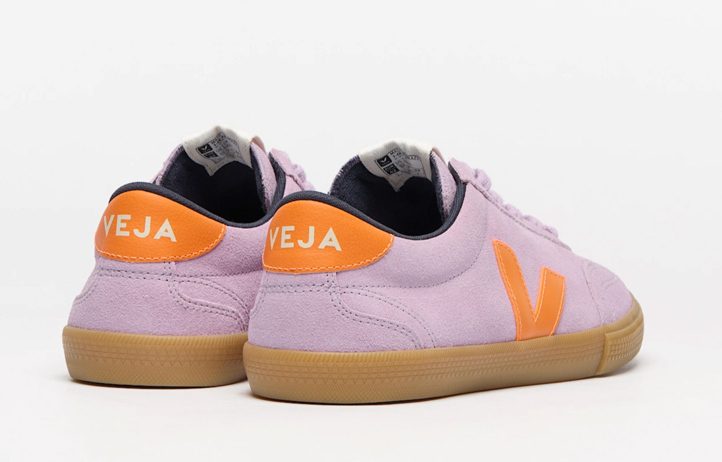 VEJA Volley Suede | Orchid Fury Natural