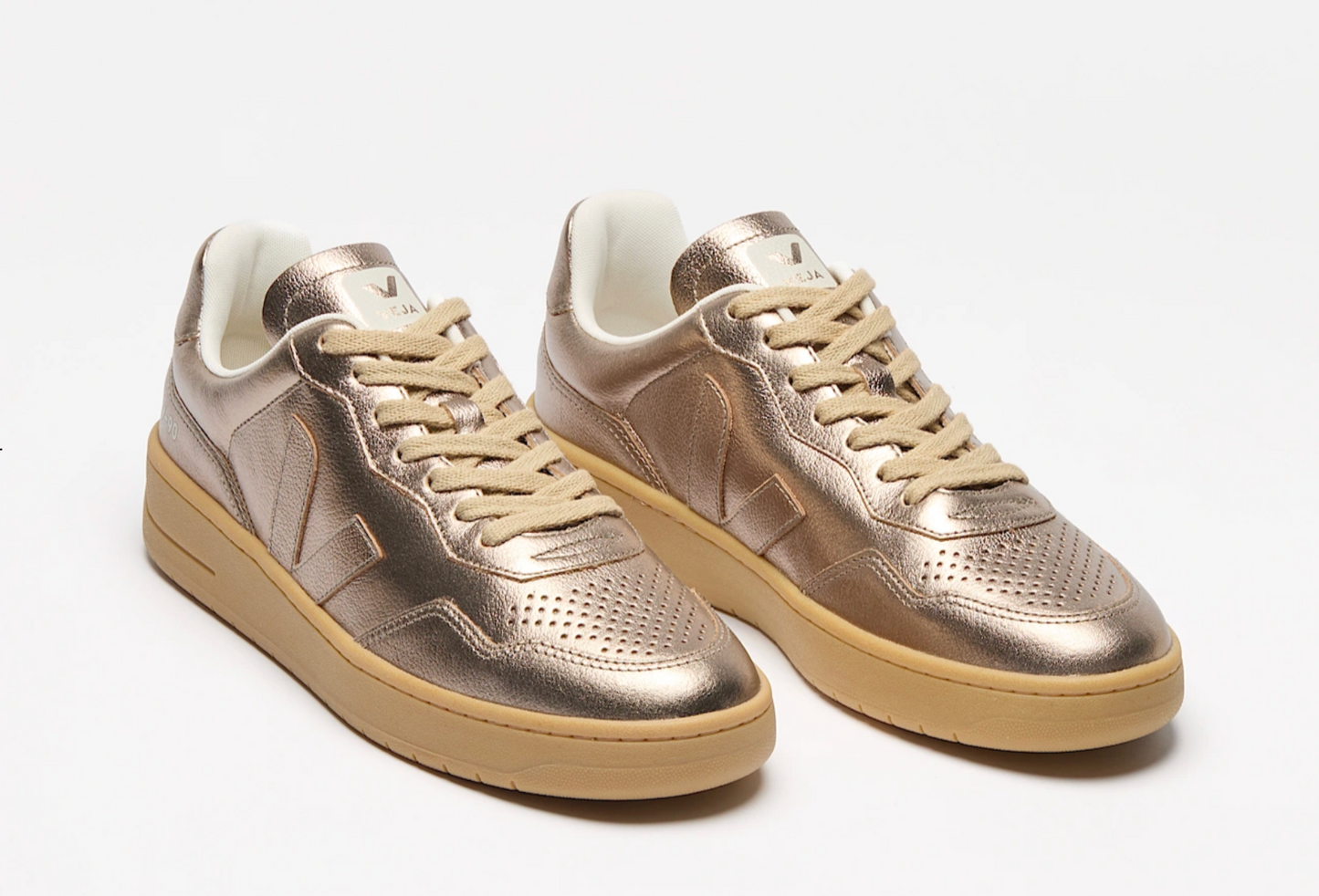 VEJA V-90 O.T. Leather Full Bronze Natural
