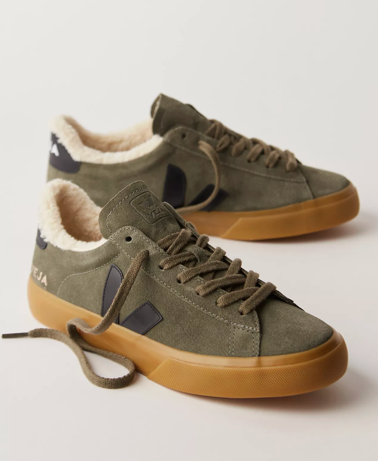 VEJA Campo Natural Suede | Mud Black Natural