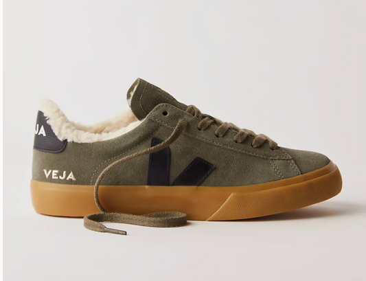 VEJA Campo Natural Suede | Mud Black Natural
