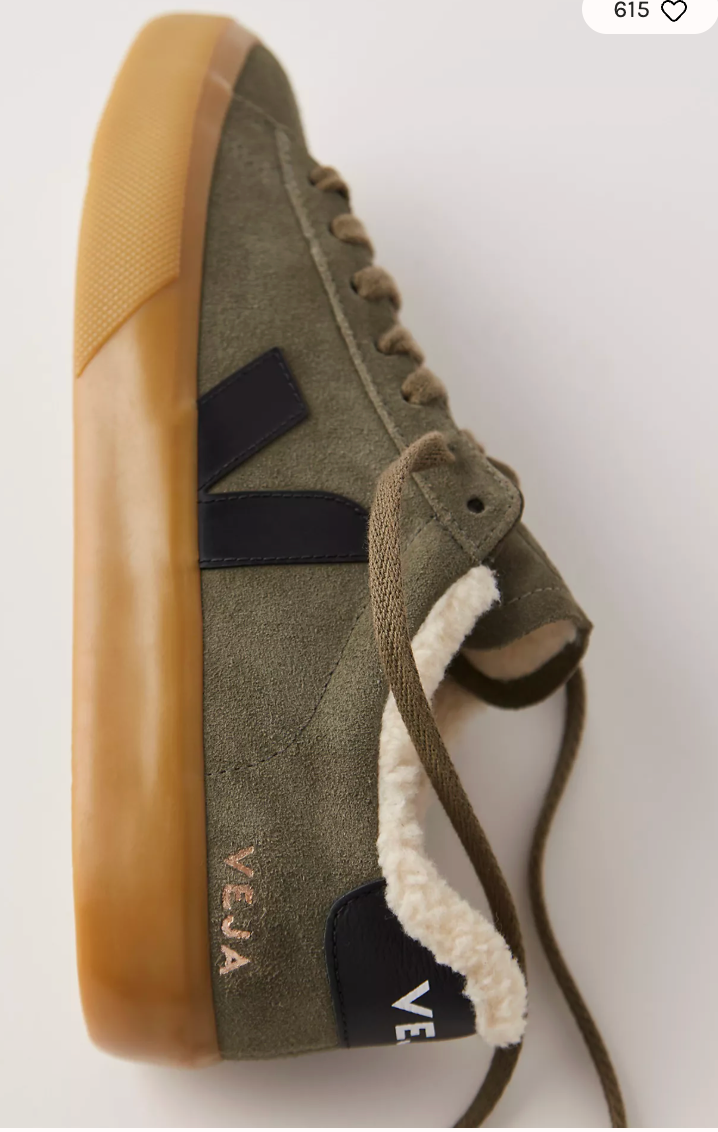 VEJA Campo Natural Suede | Mud Black Natural