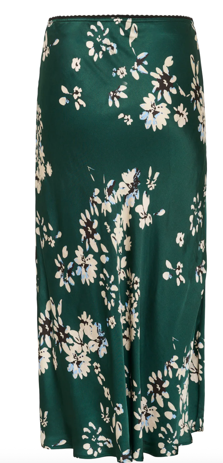 Laurina Skirt | Sea Moss Faded Flower Print
