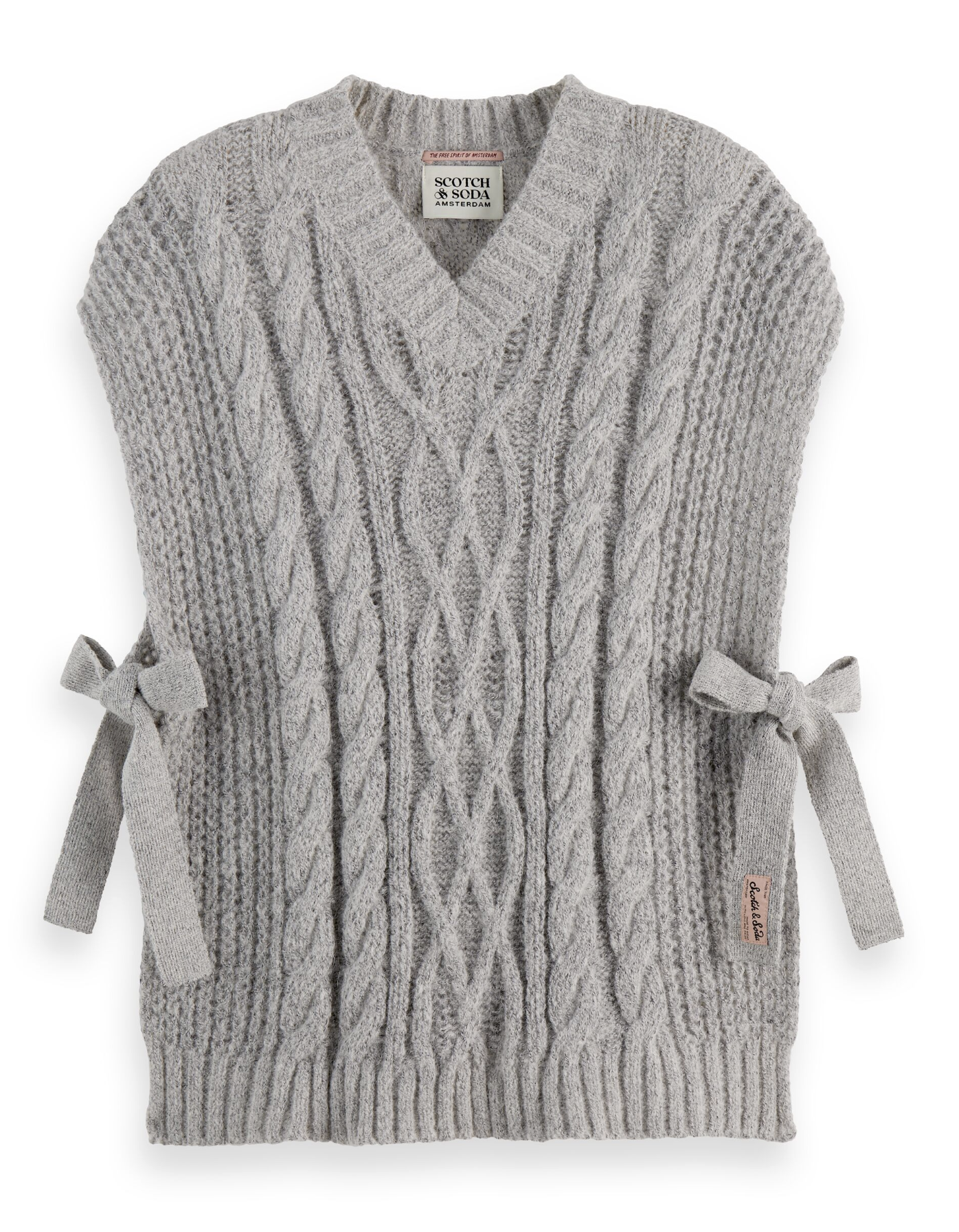 Cable Sitch Spencer Sweater Vest
