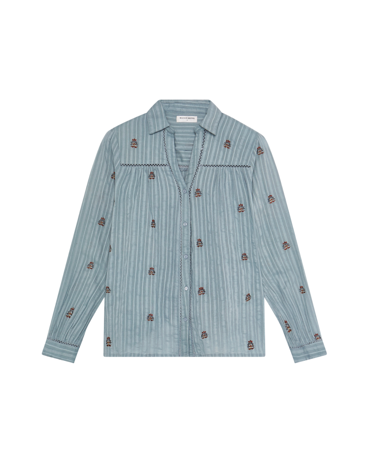 Génesis Amrit Blouse | Dusty Blue