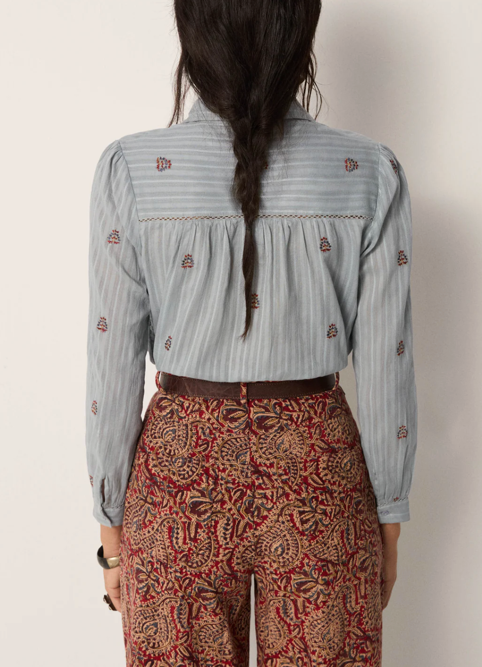 Génesis Amrit Blouse | Dusty Blue