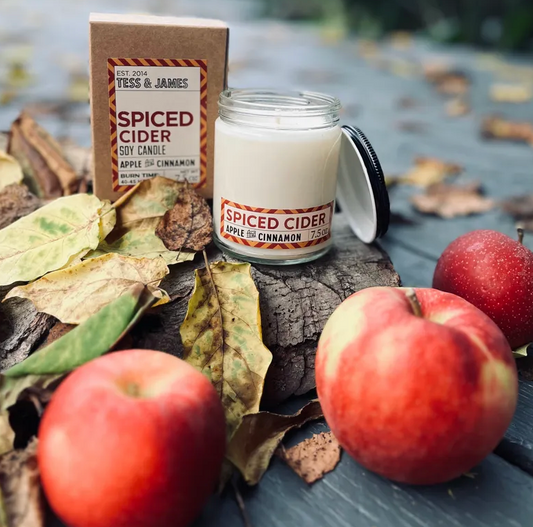 Tess and James Candle | Spiced Cider