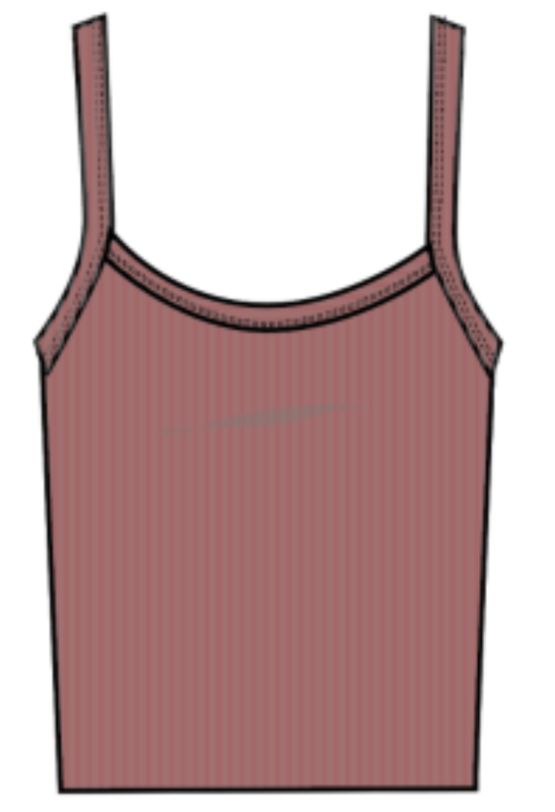 Lexi Pointelle Cami | Dusk Rose