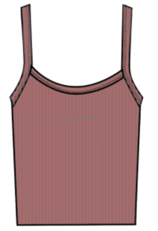 Lexi Pointelle Cami | Dusk Rose