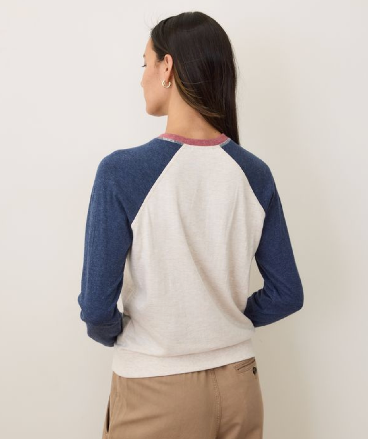 Varsity Raglan | Navy Colorblock