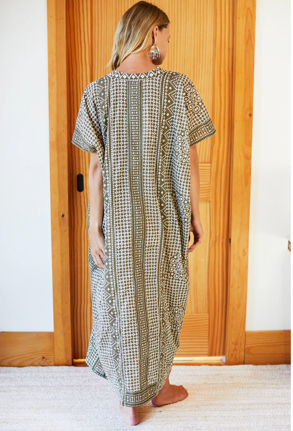 Emerson Fry Caftan | Moss Organic