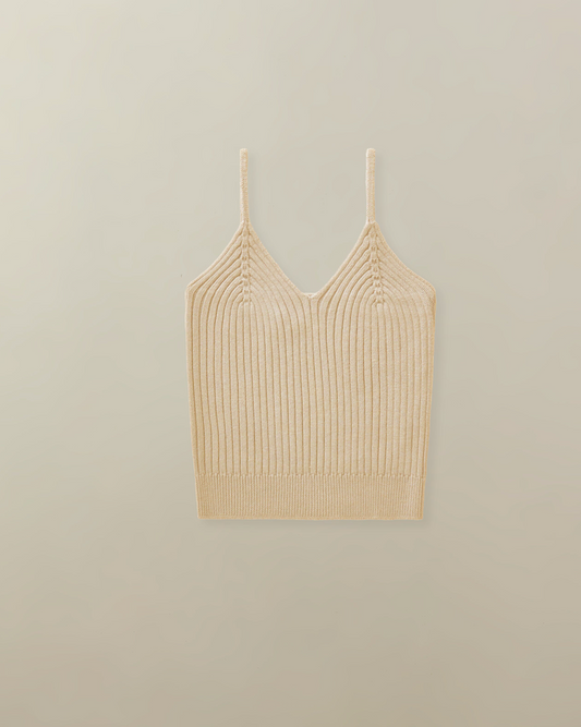 Eve's Knit Tank Top | Ecru