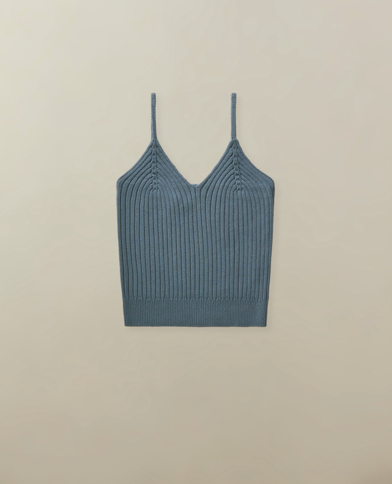 Eve's Knit Tank Top | Chambray