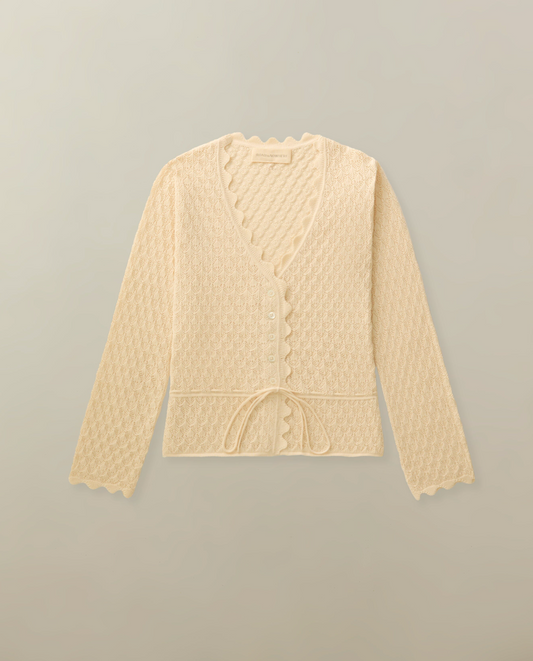 Celine Cardigan | Ecru