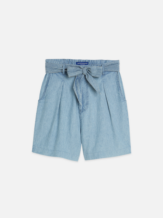Lightweight Indigo Short
