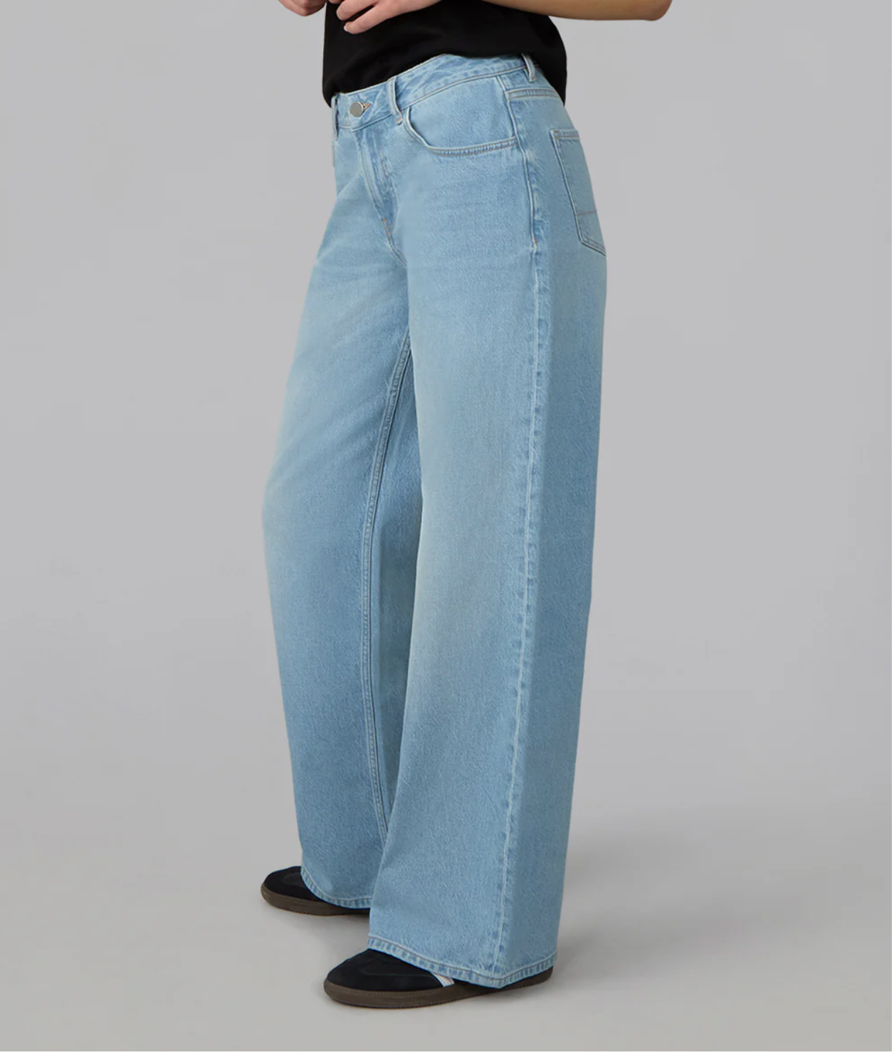 LOLA Denim Collette-High Rise Wide Leg Jeans