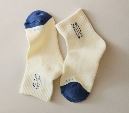 Quarter Crew Sock | Fish