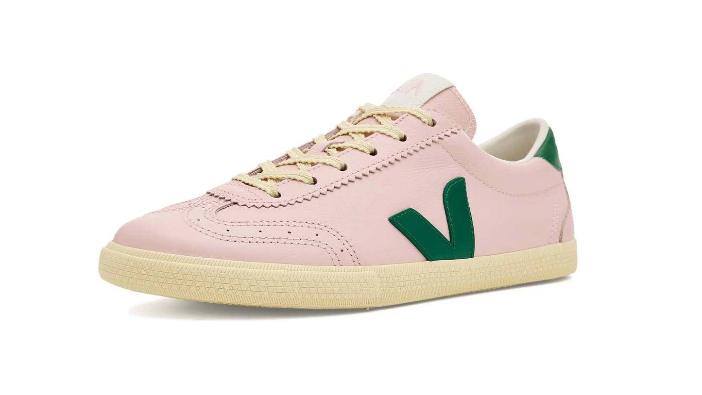VEJA Volley Leather Petale Golf Calcaire