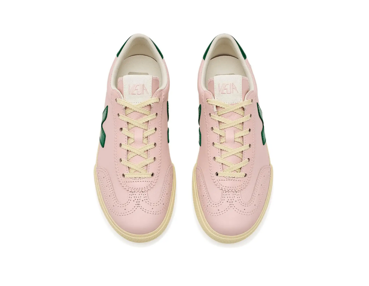 VEJA Volley Leather Petale Golf Calcaire
