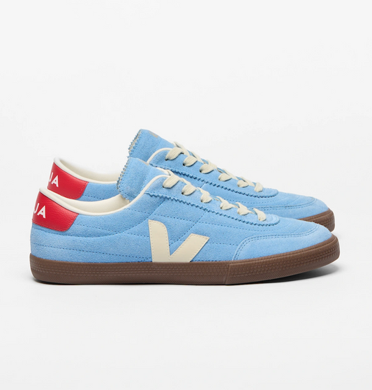 VEJA Panenka Suede Aqua Pierre Bark
