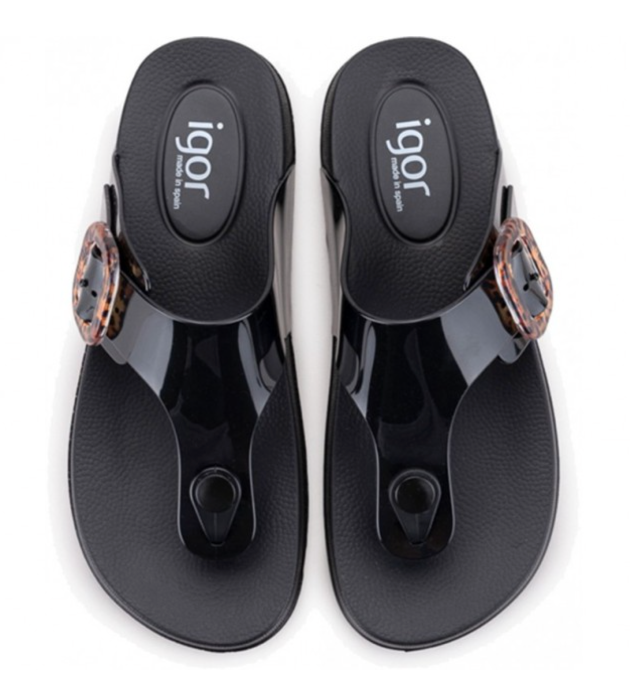 Bari Negro Sandal