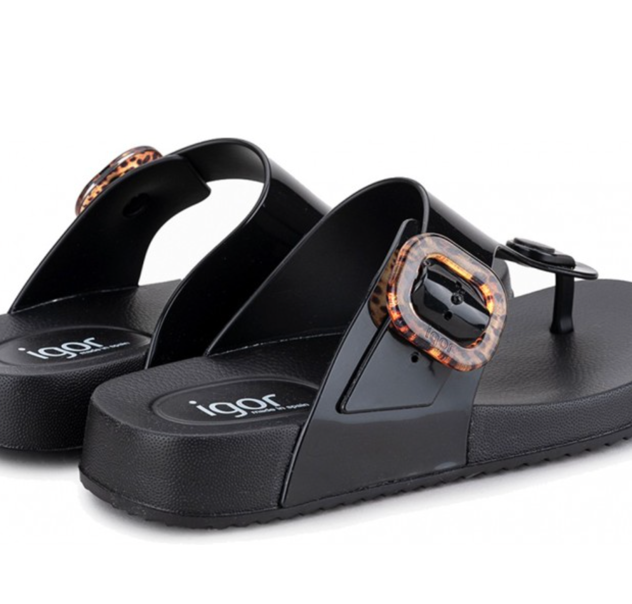 Bari Negro Sandal