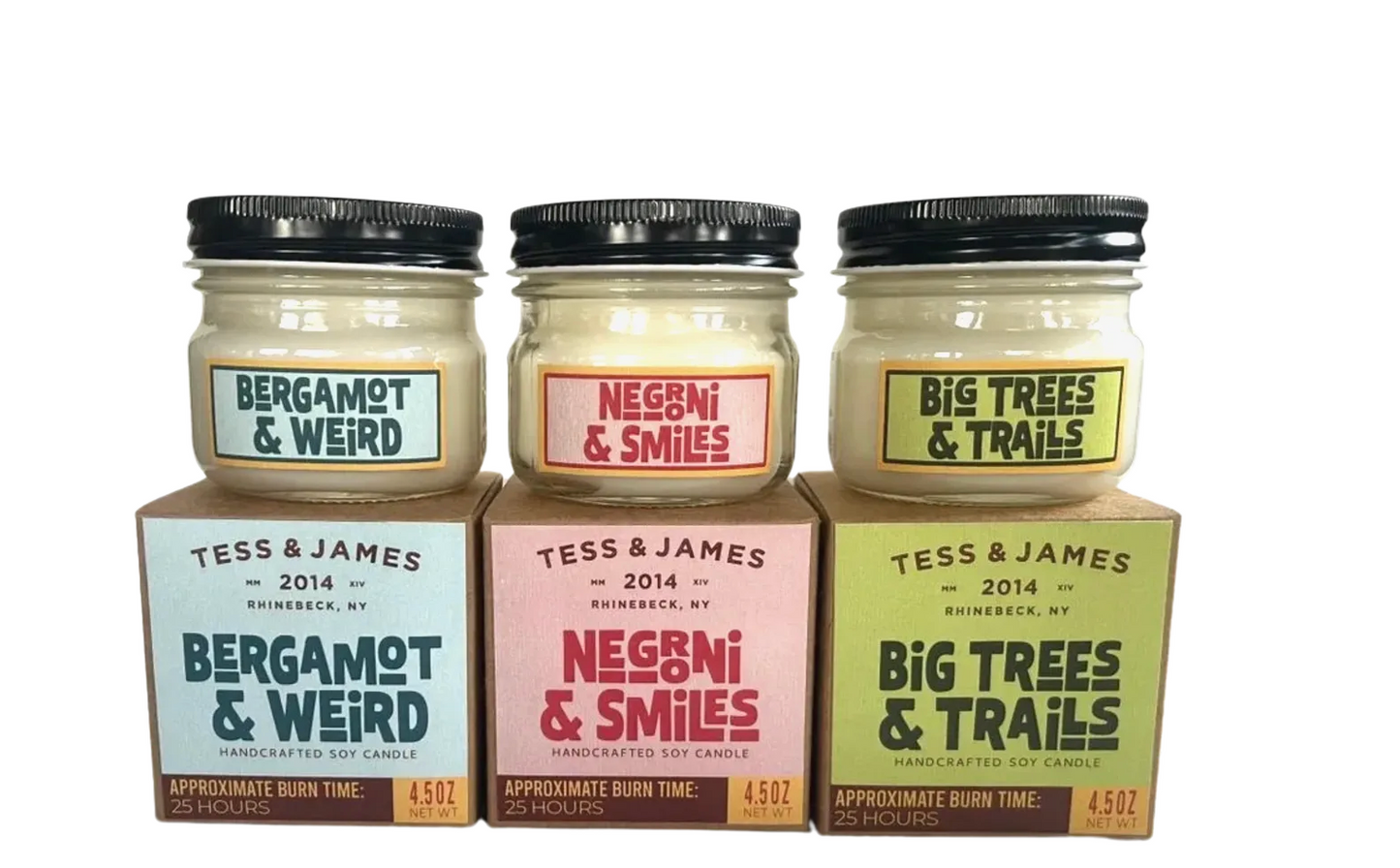 Bergamot & Weird 4.5 oz Candle