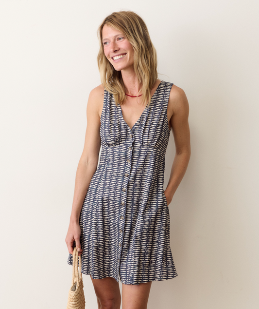 Camila Sleeveless Mini Dress | Sardinia